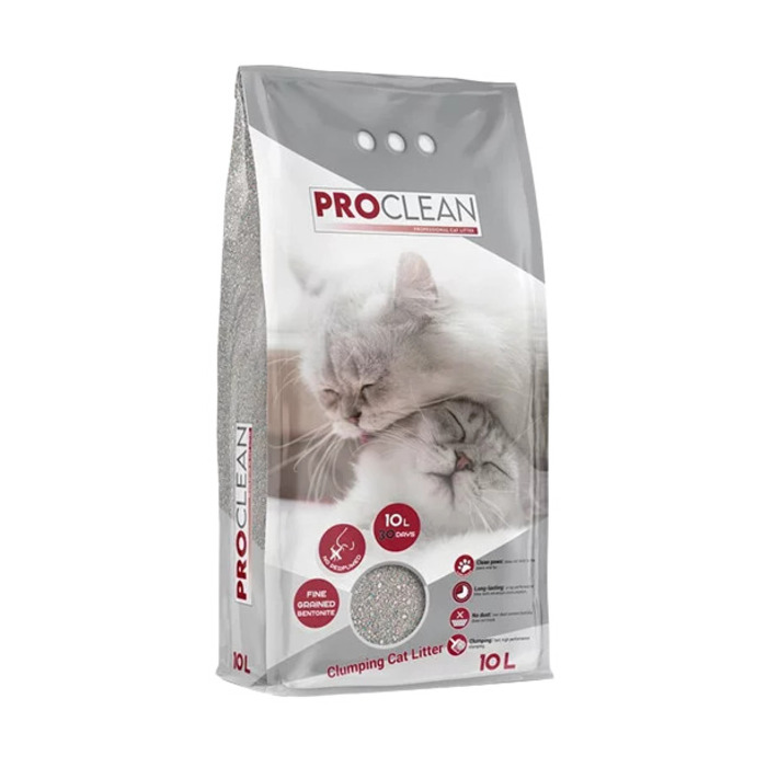 Naturel Kalın Taneli Kokusuz Topaklanan Kedi Kumu 10 Lt