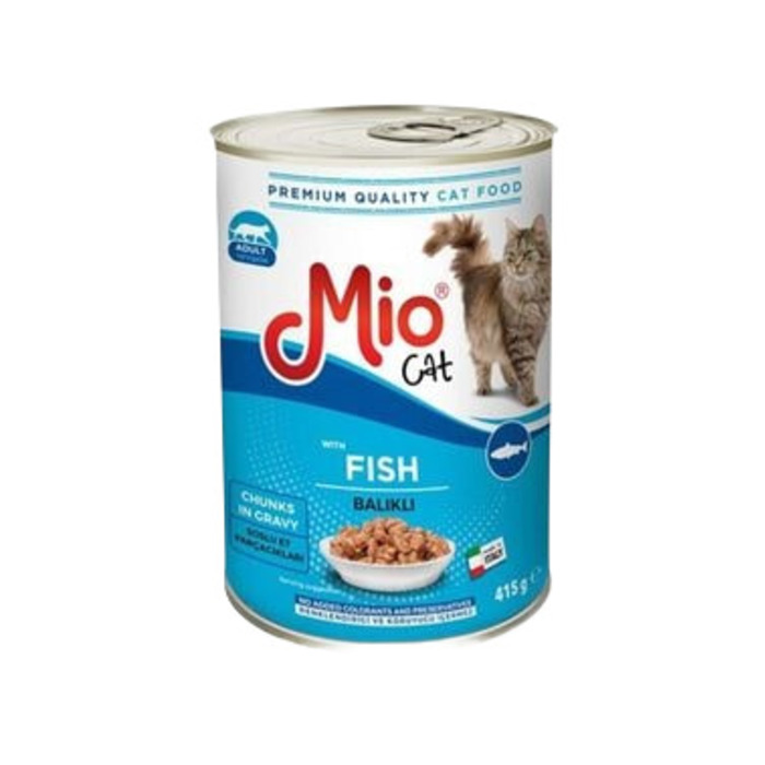 Parça Balıklı Kedi Konserve Mama 415 gr