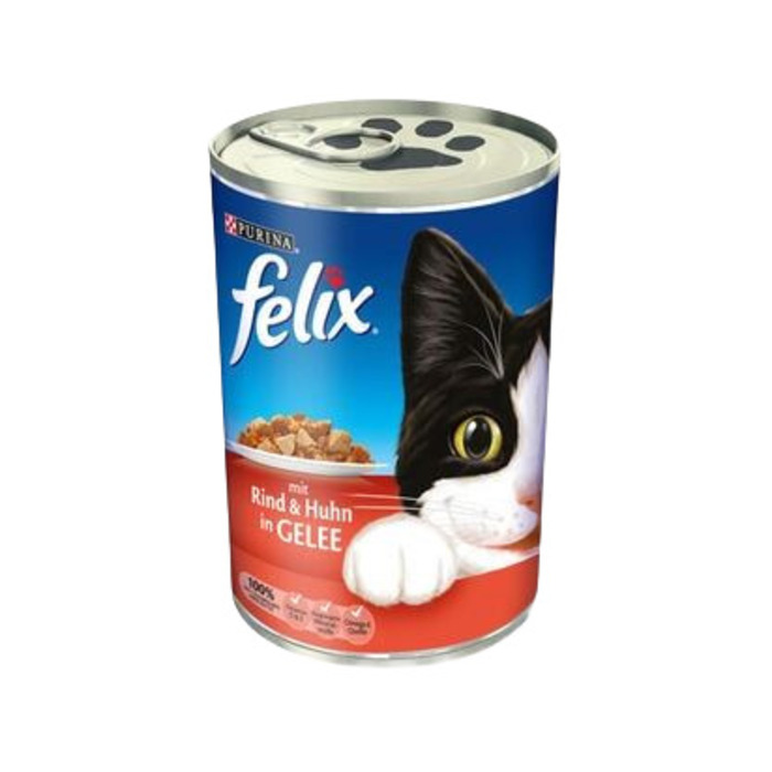 Kedi Maması Konserve Yetişkin Sığır Etli Ve Tavuklu 400 Gr