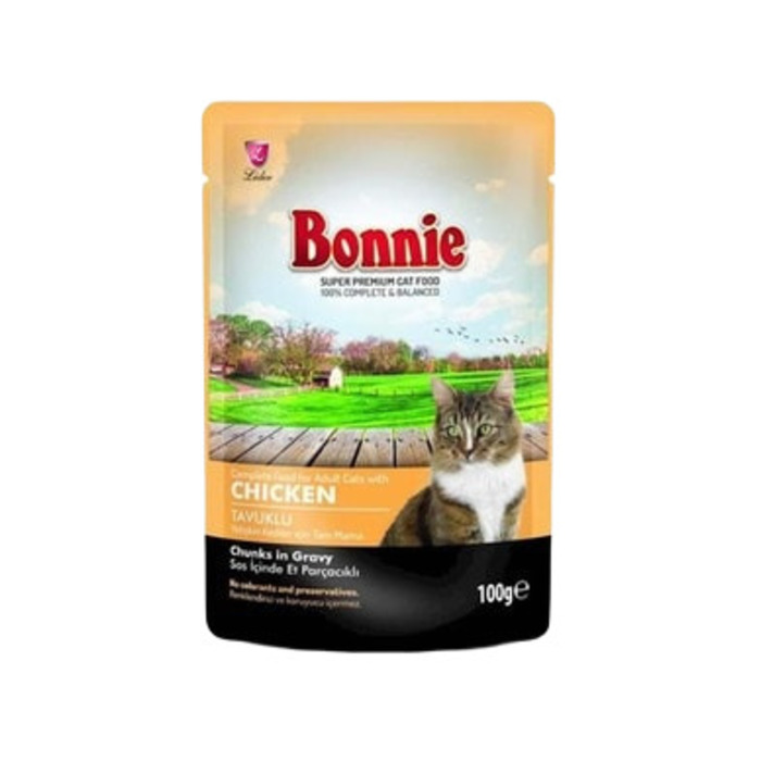 Tavuklu Yetişkin Kedi Yaş Maması 85 gr