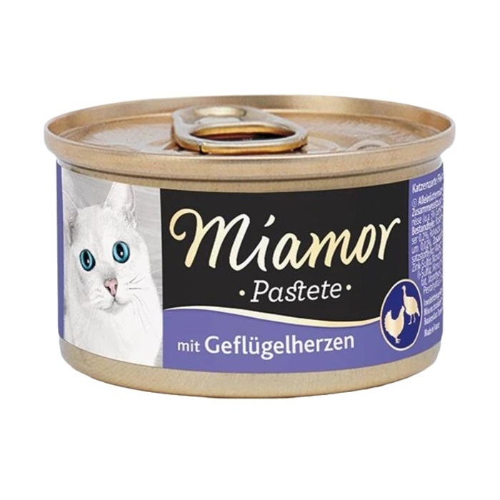 Mıamor Pastete Yürekli Kedi Konservesi 85 G