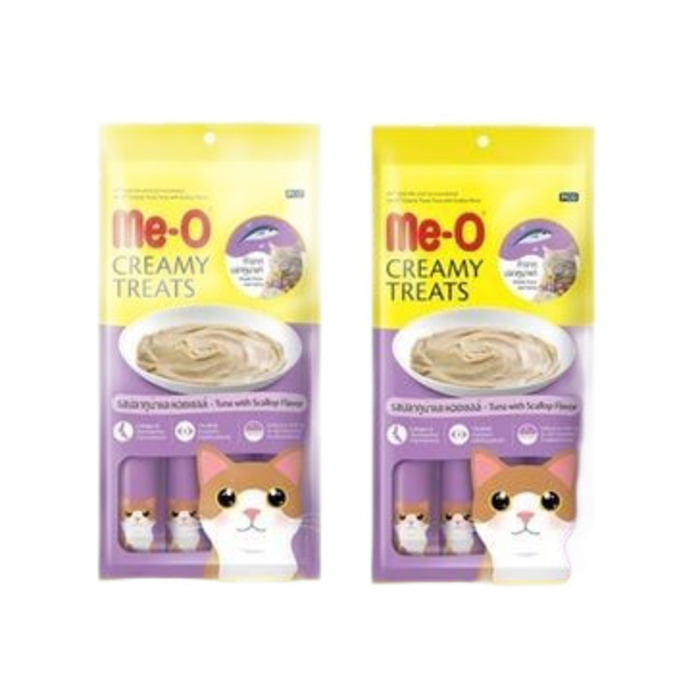 Creamy Deniz Tarağı Ve Ton Balıklı Kedi Ödülü 4'lü 15 Gr
