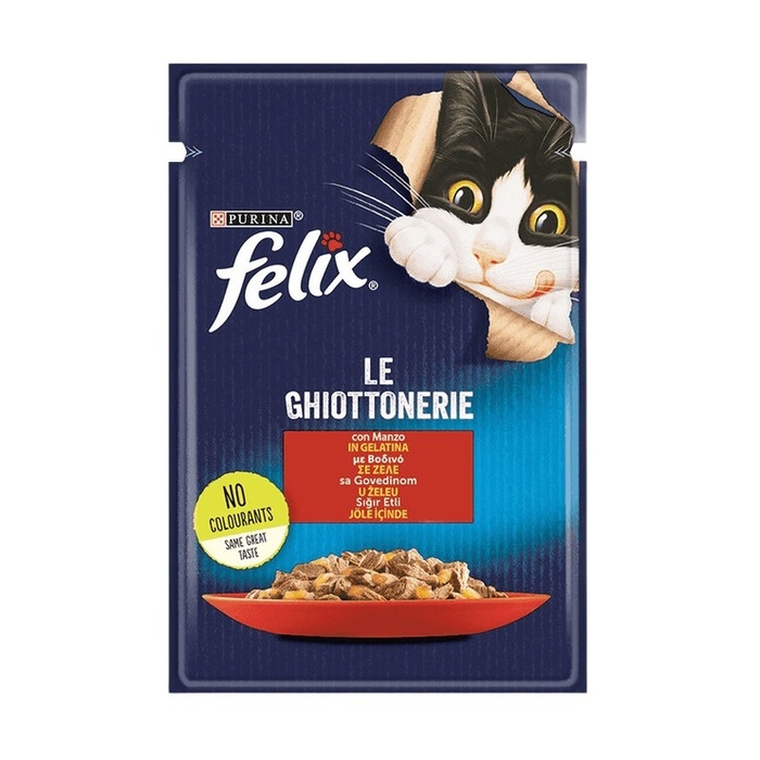 Sığır Etli Yaş Kedi Maması 85 Gr