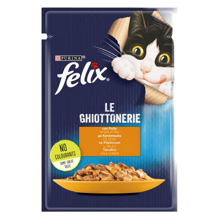 Purina Le Ghiottonerie Tavuk Etli Yetişkin Kedi Pouch Yaş Mama 85 Gr