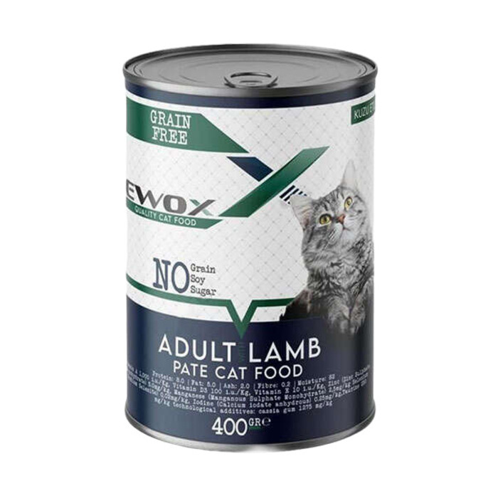 Kıyılmış Pate Adult Kuzu Etli Kedi Konservesi 400 Gr
