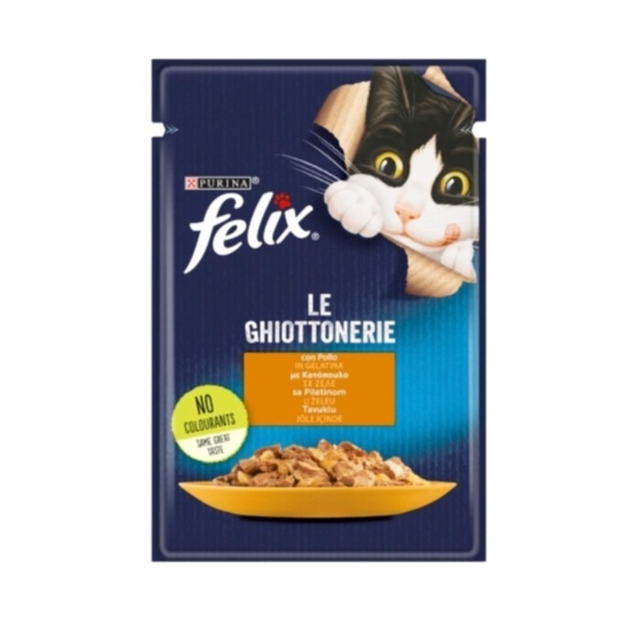 Purina Le Ghiottonerie Tavuk Etli Yetişkin Kedi Pouch Yaş Mama 85 Gr