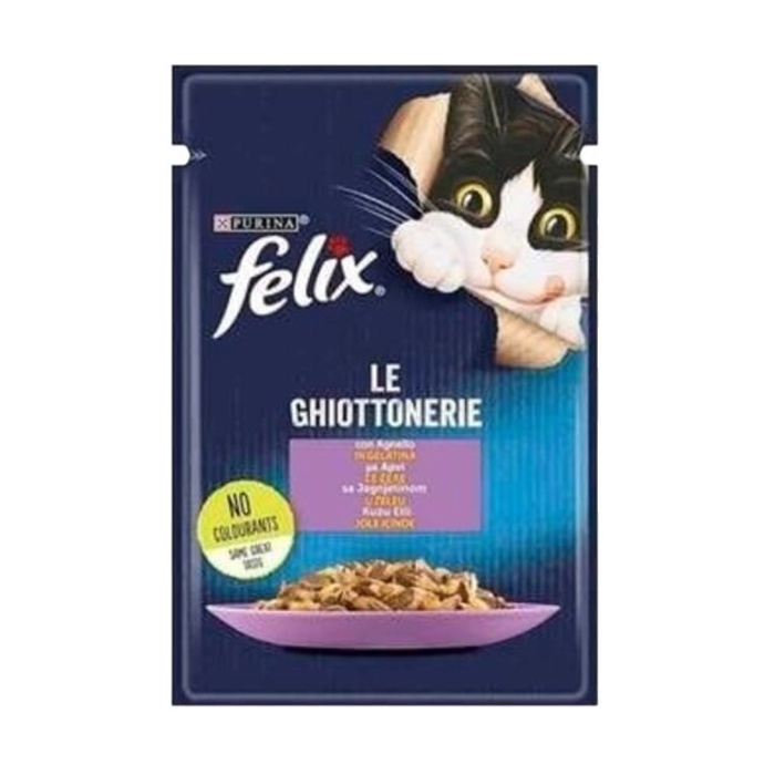 Jöle İçinde Kuzu Etli Yetişkin Kedi Yaş Konserve Maması 85 Gr