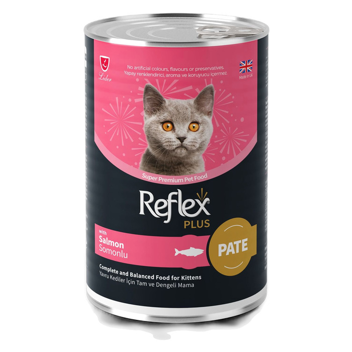 Püre Somonlu Yavru Kedi Konservesi 395 Gr