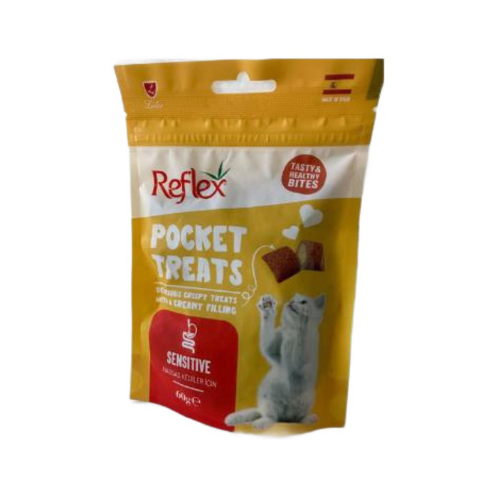 Pocket Treats Sensitive Kedi Ödül Maması 60 Gr