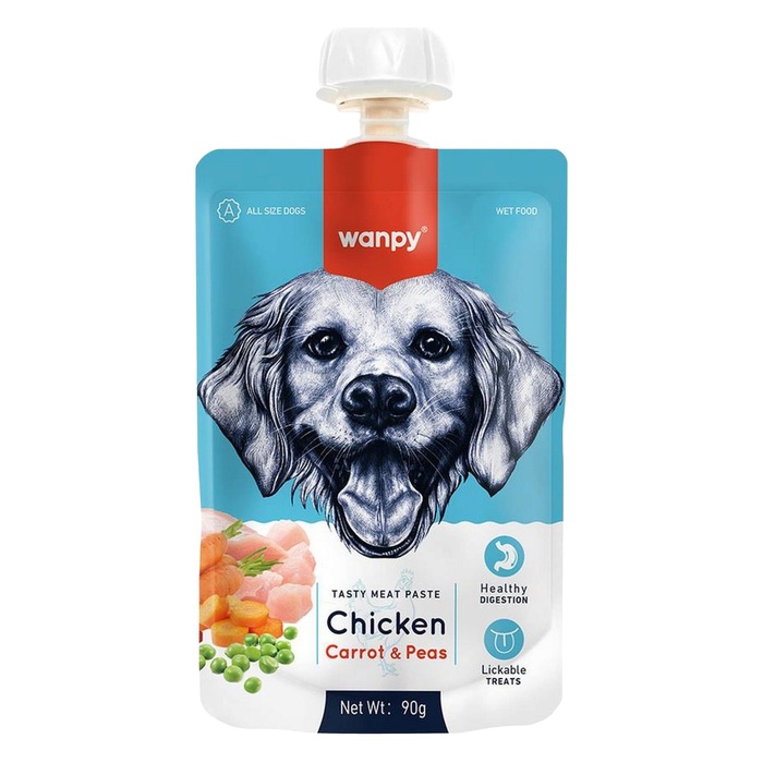 Köpek Ödül Maması Et Ezmesi Tavuk & Havuç 90 Gr