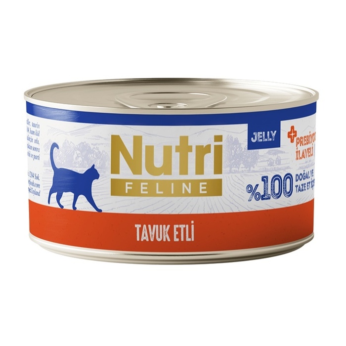 Tavuk Etli Tahılsız Jelly Konserve Yetişkin Kedi Maması 70 Gr
