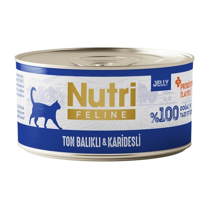 Ton Balıklı Ve Karidesli Tahılsız Konserve Yetişkin Kedi Maması 70 Gr