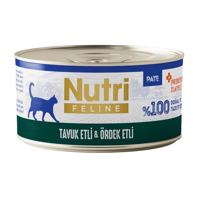 Tavuk Etli Ve Ördekli Tahılsız Konserve Yetişkin Kedi Maması 70 Gr