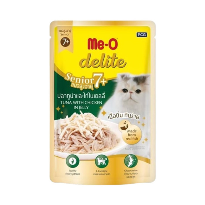 Delite Yaşlı Kedi Jöle İçinde Ton Balıklı Ve Tavuklu 70 Gr