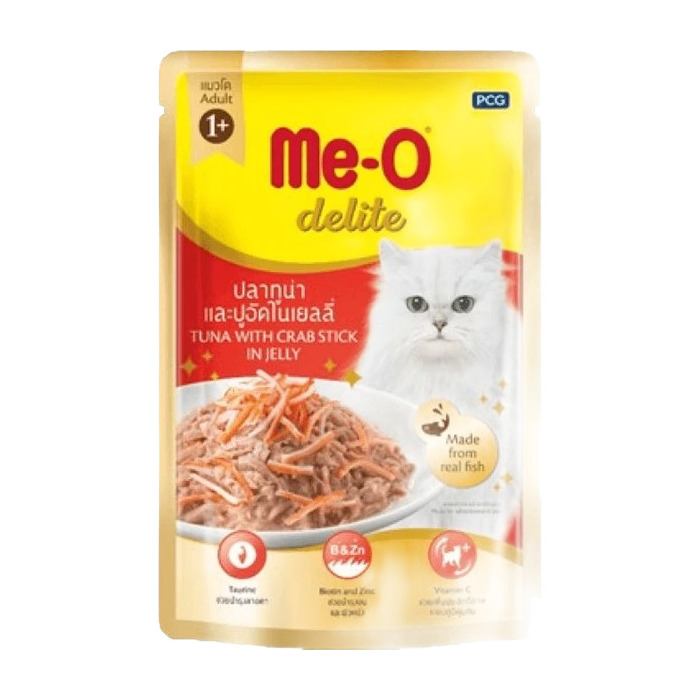 Ton Balıklı Ve Yengeç Çubuklu Yetişkin Kedi Yaş Mama