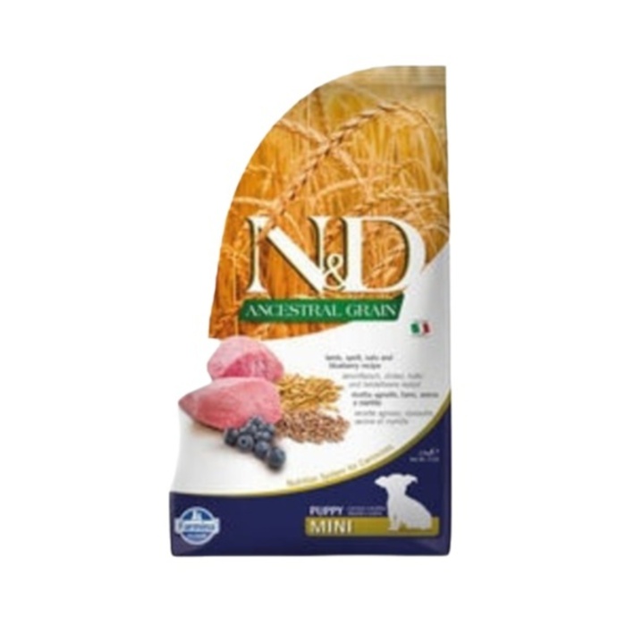Düşük Tahıllı Kuzulu Yaban Mersinli Yavru Küçük Irk Köpek Maması - 2.5 Kg
