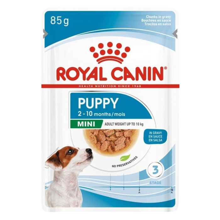 Puppy Küçük Irk Yavru Köpek Pouch Yaş Mama 85 Gr