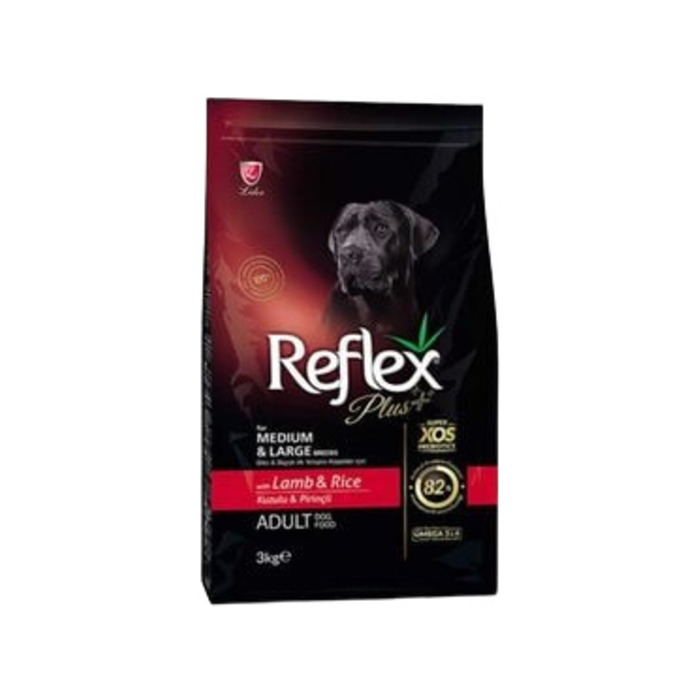 Adult Kuzu Etli Büyük Irk Yetişkin Köpek Maması 3 kg