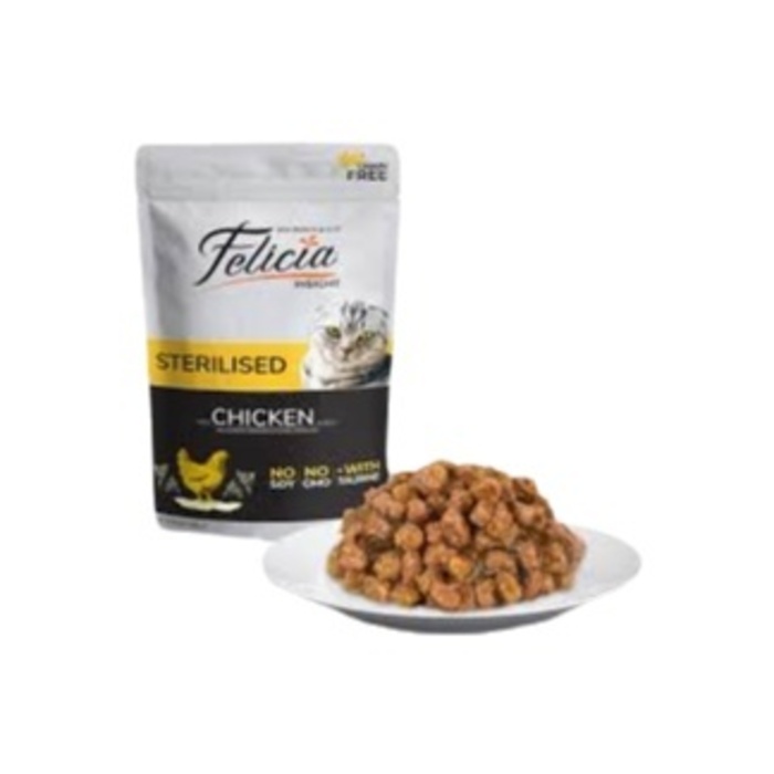 İnsight Tahılsız Tavuk Etli Kısırlaştırılmış Kedi Yaş Maması 85 Gr