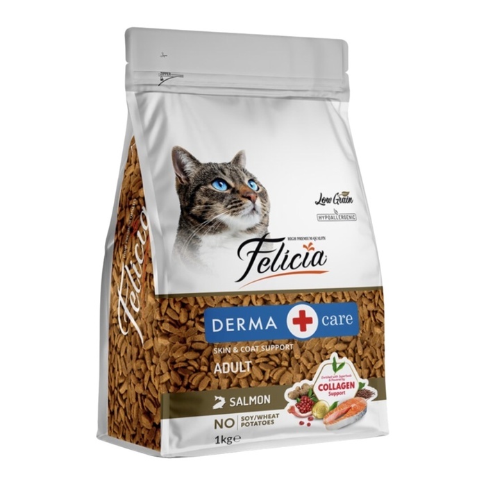 Az Tahıllı Hipoalerjenik Somonlu Yetişkin Kedi Maması 1 Kg