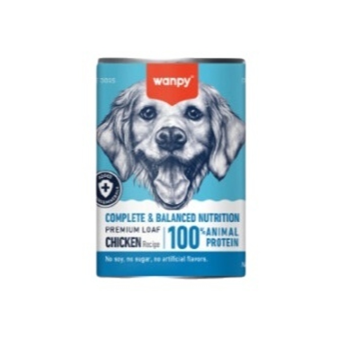 Tahılsız Köpek Tavuklu Konserve %100 Gerçek Et 375 Gr