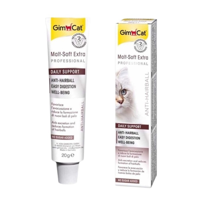 Malt Soft Extra Tüy Yumağı Kontrol Kedi Macunu 20 Gr
