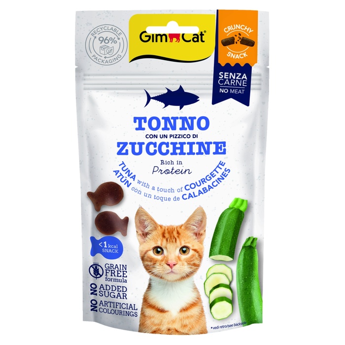 Crunchy Snacks Ton Balıklı Ve Kabaklı Kedi Ödül Maması 50 Gr