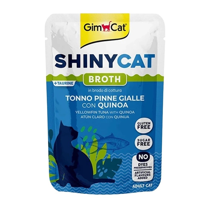 Shinycat Pouch Sarıkanat, Ton Balığı Ve Quinoalı Yetişkin Kedi Maması 70 Gr