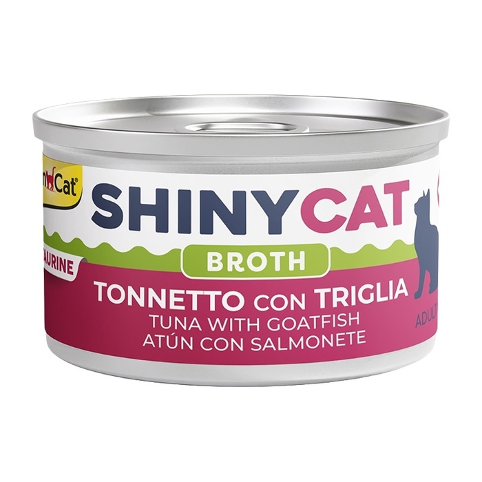 Broth Sos İçinde Barbun Balıklı & Ton Balıklı Konserve Kedi Maması 70 Gr