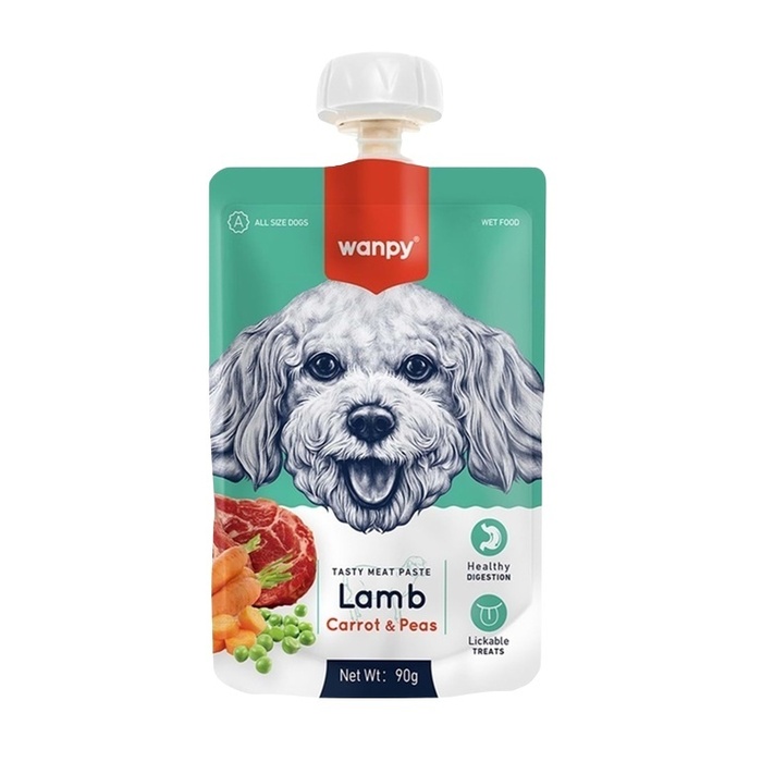Kuzulu & Havuçlu Köpek Et Ezmesi 90 Gr