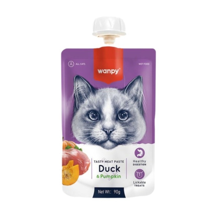 Ördekli & Balkabaklı Kedi Et Ezmesi 90 Gr
