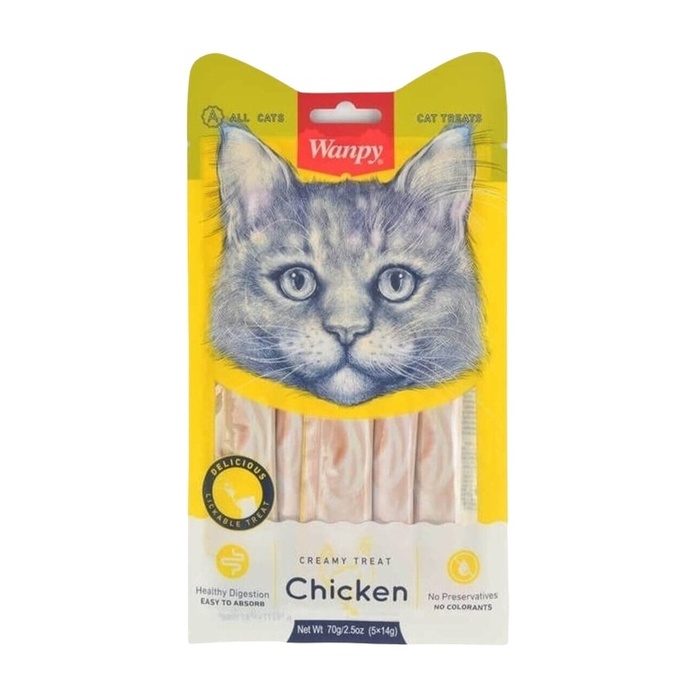 Tavuklu Sıvı Kedi Ödülü 5x14 Gr