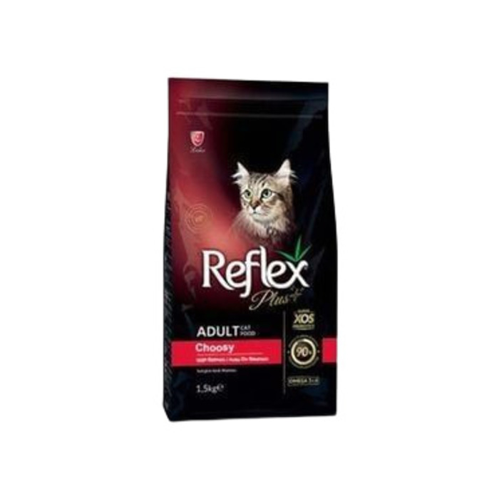 Plus Choosy Somonlu Seçici Yetişkin Kedi Maması 1,5 Kg
