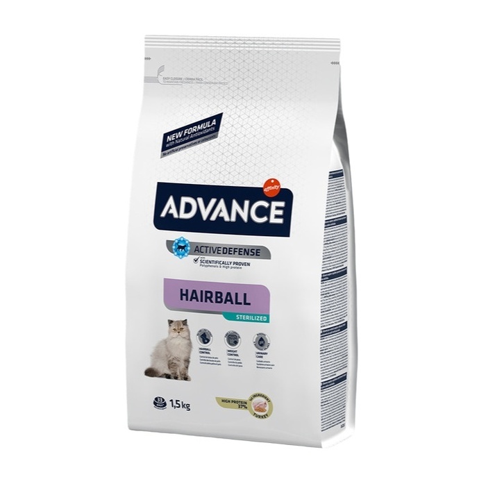 Cat Sterilized Hairball Hindili Kısır Kedi Maması 1.5 Kg
