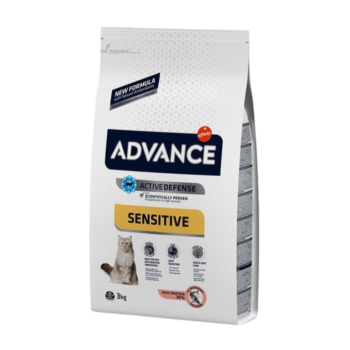 Sensitive Care Somonlu Yetişkin Kedi Maması 3 Kg