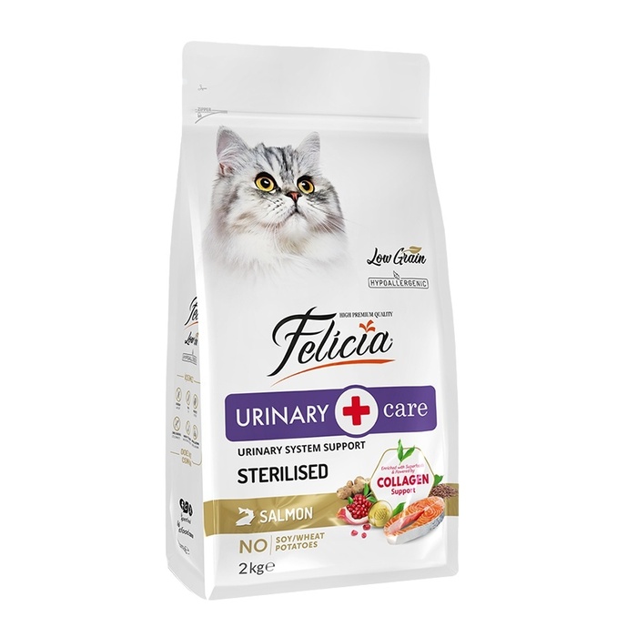 Az Tahıllı Sterilised Somonlu Hypoallergenic Kedi Maması 2 Kg
