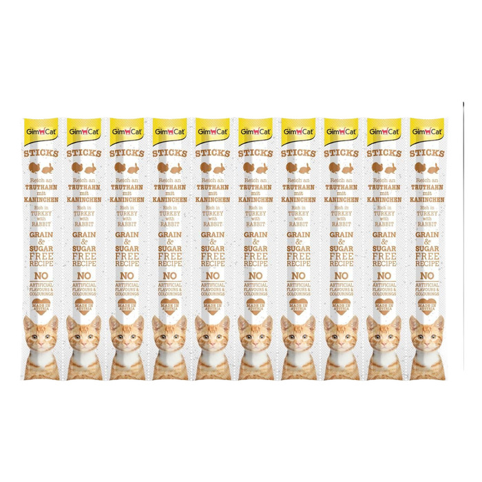 Sticks Hindi Etli Tavşan Etli Ödül Çubukları 10x50 Gr