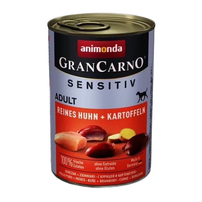 Gran Carno Sensitiv Tavuklu Patatesli Köpek Konservesi 400 Gr
