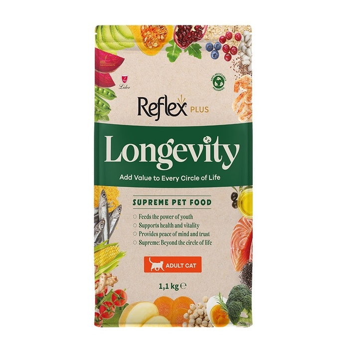Longevity Yetişkin Kedi Maması 1,1 Kg