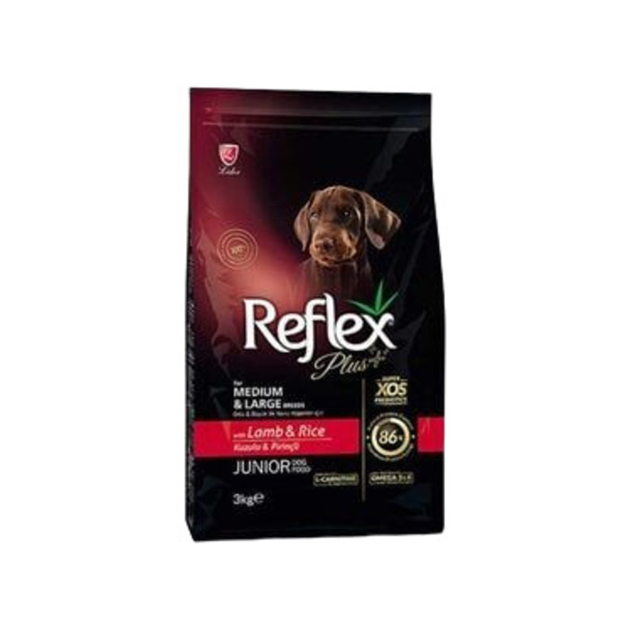 Junior Kuzu Etli Büyük Irk Yavru Köpek Maması 3kg
