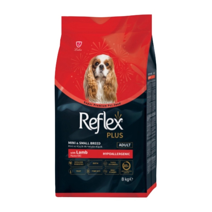 Kuzu Etli ve Pirinçli Küçük Irk Yetişkin Köpek Maması 8 kg