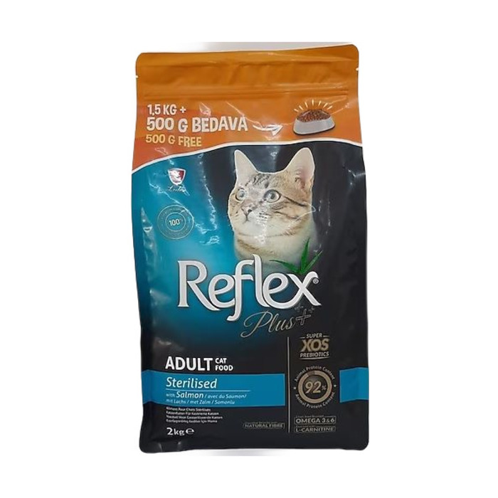 Kısırlaştırılmış Somonlu Yetişkin Kedi Maması 2 Kg