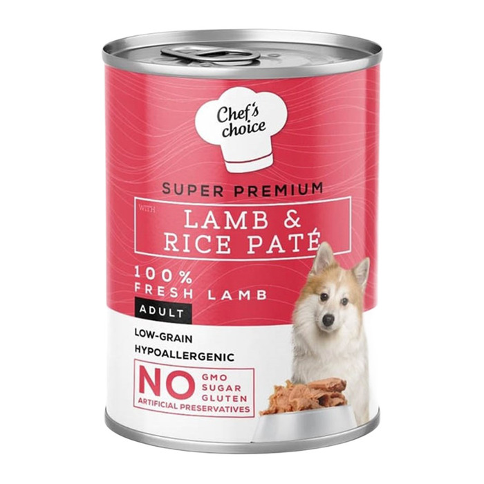 Kuzulu & Pirinçli Ezme Köpek Konserve Maması 400 gr