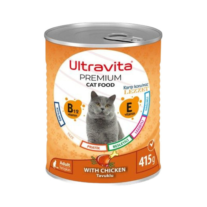 Kedi Konserve Tavuklu 415 Gr