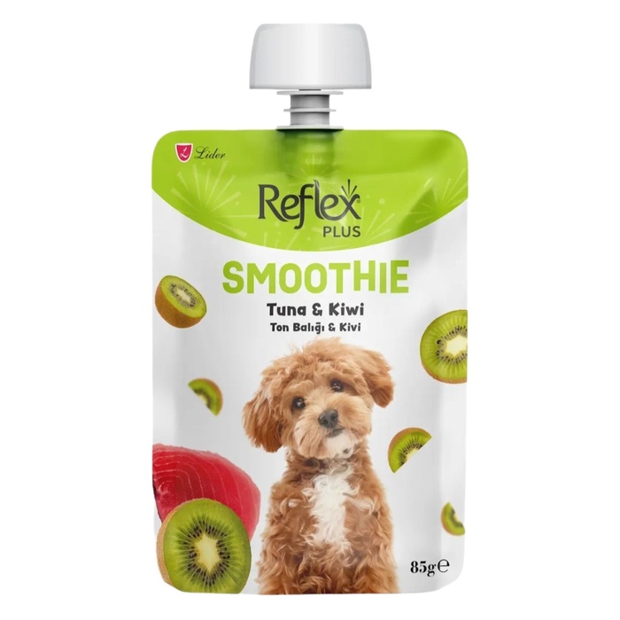 Ton Balıklı & Kivili Smoothie Yetişkin Köpek Sıvı Ödül Maması 85 Gr