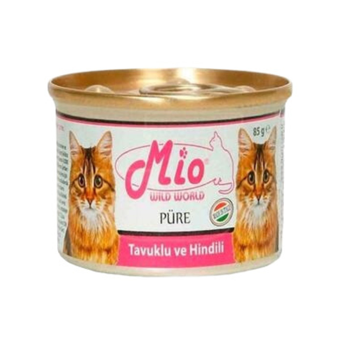 Tavuklu Ve Hindili Püre Kedi Konservesi 85 Gr