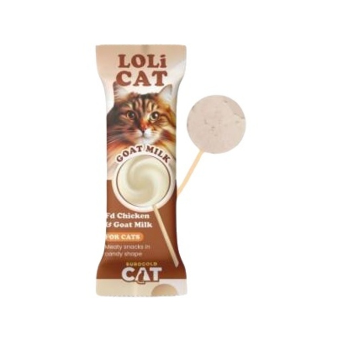 Lolicat Kediler İçin Keçi Sütlü Lolipop 1,5 Gr