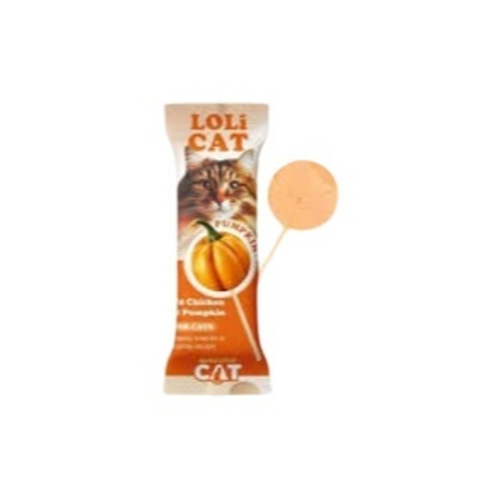 Loli Cat Tavuklu Ve Balkabaklı 15'li Kedi Lolipopu 1,5 Gr