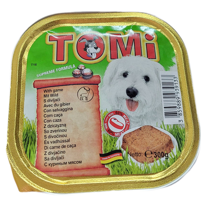 Geyik Etli Köpek Yaş Maması Pate 300 Gr
