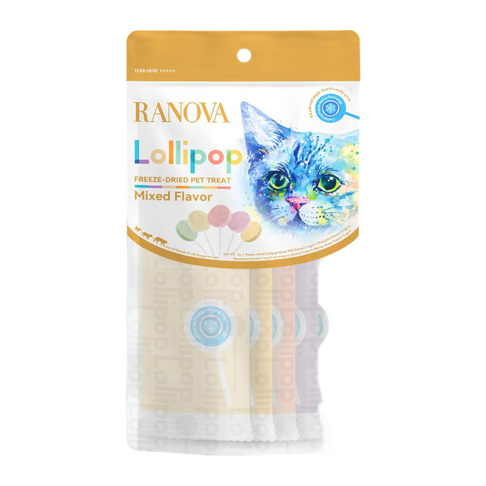 Kediler İçin Karışık Lezzetli Lolipop 1.4 Gr 5'li